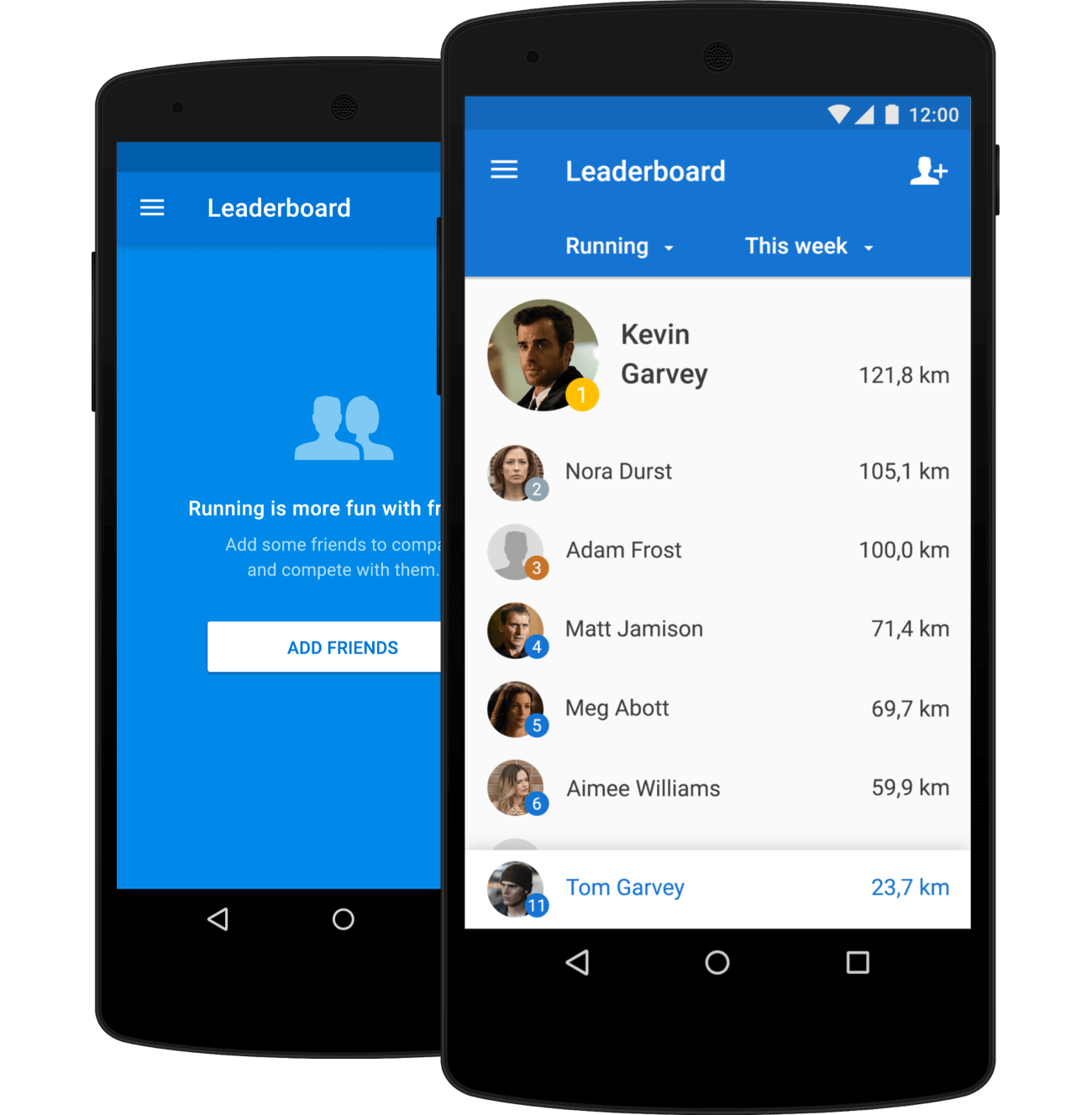 Runtastic sales app android